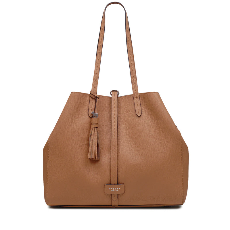 Lge Open Top Tote - Butter