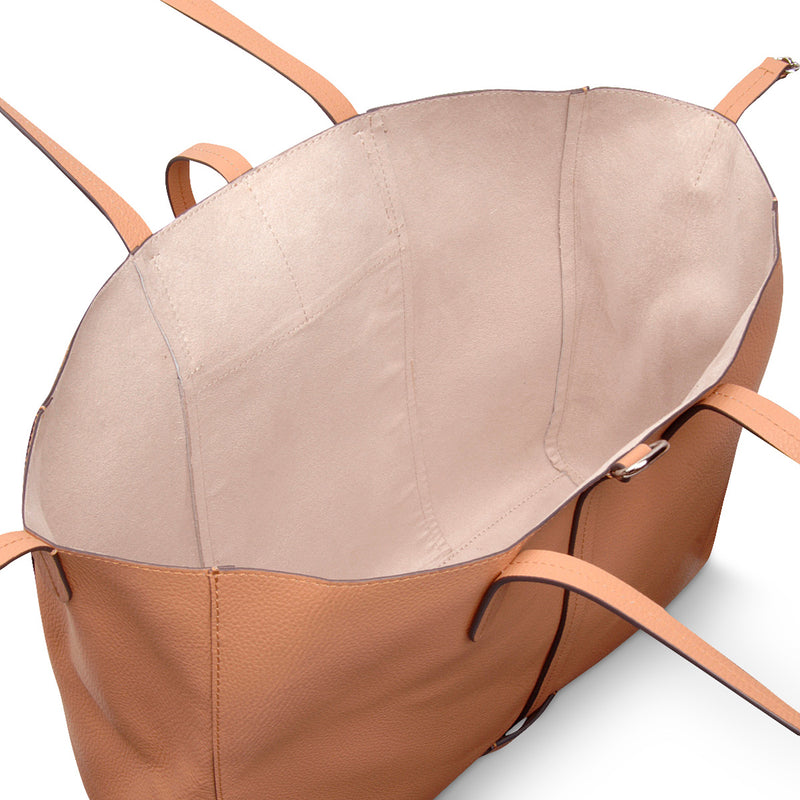 Lge Open Top Tote - Butter