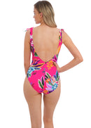 Halkidiki Uw Plunge Swimsuit - Orchid