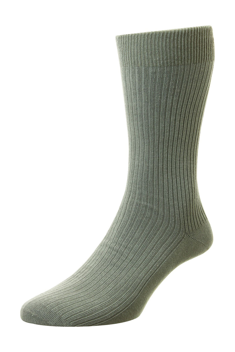 Cotton Sock+ - Mid Grey