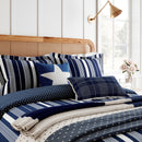 Hamptons Stripe Duvet Cover Set - Navy/White