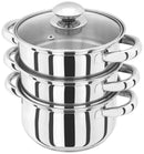 3 Tier Steamer Saucepan - 16 CM