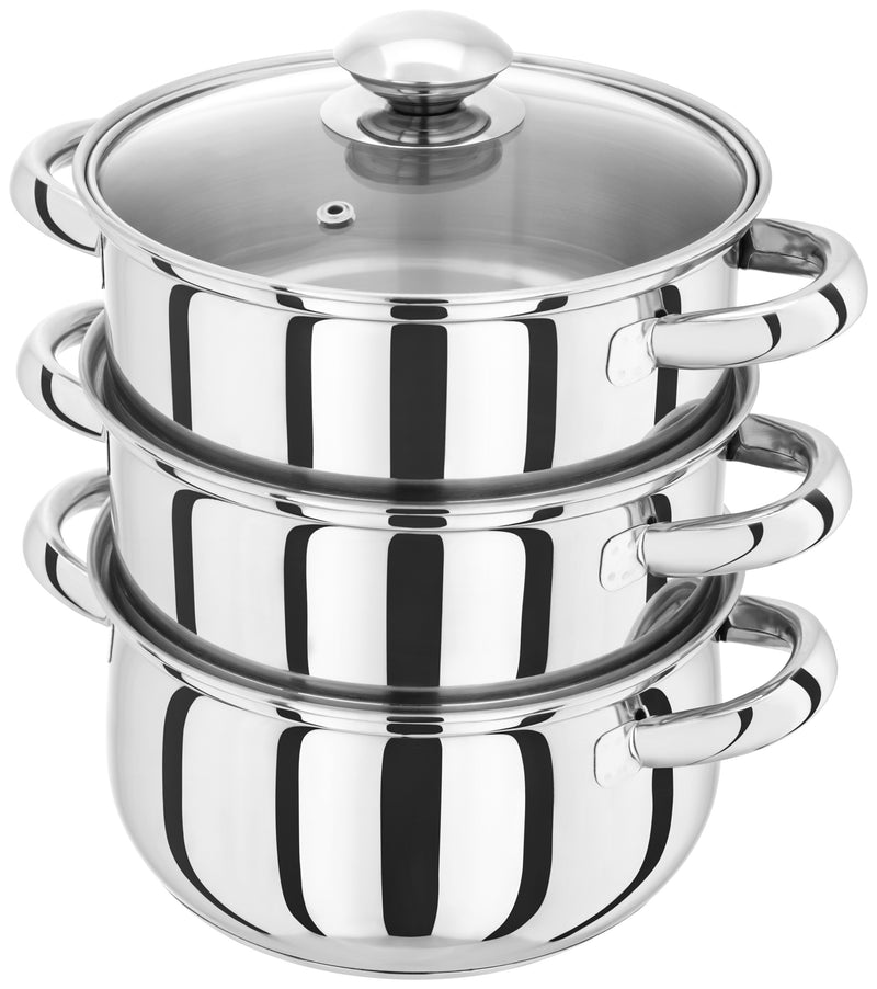 3 Tier Steamer Saucepan - 18 CM