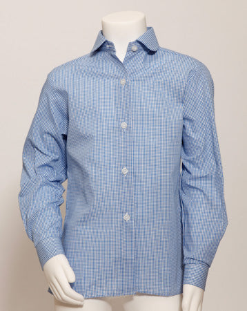 Check Shirt - Blue