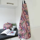 Wild Floral Soft Blush Cotton Apron
