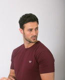 Classic T-shirt - Burgundy