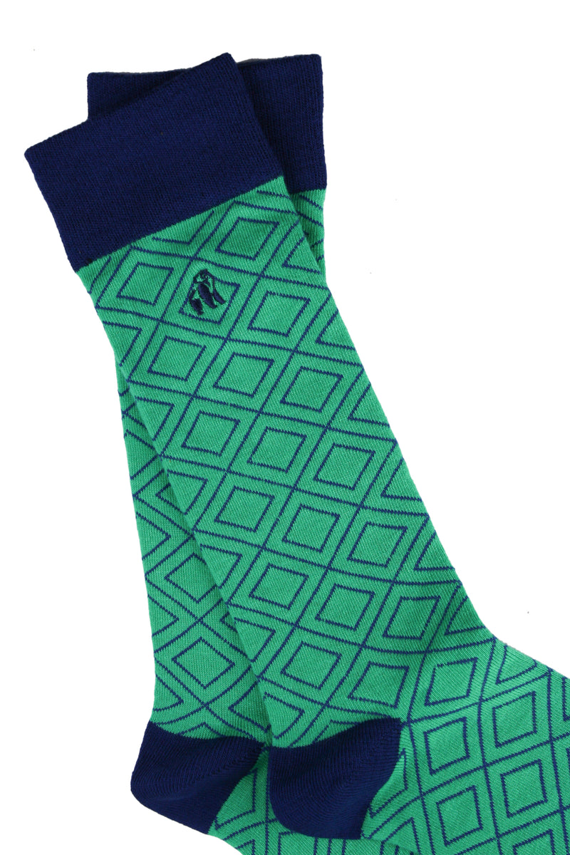 Diamond Sock - Green