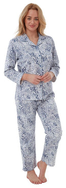 Animal Wincey Pyjama - Denim