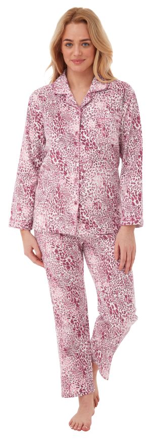 Animal Wincey Pyjama - Rose