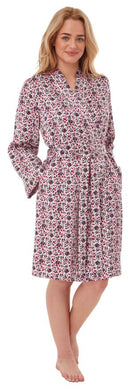 Chic Satin Wrap - Ruby