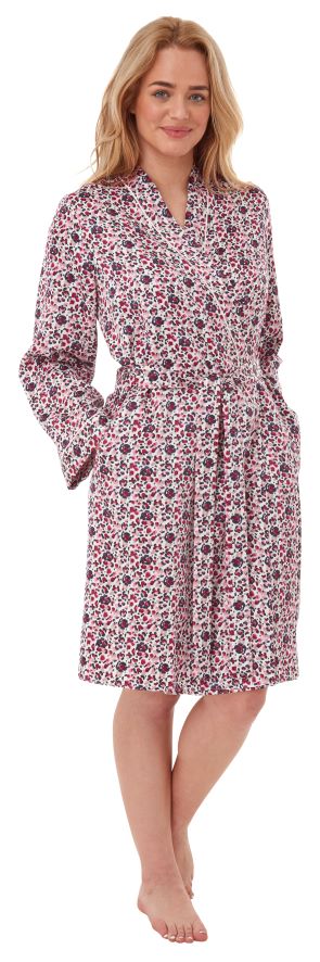 Chic Satin Wrap - Ruby