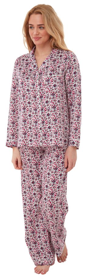 Chic Satin Pyjama - Ruby