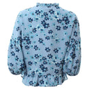 Imogen Blouse - Blue Daisy