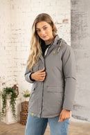 Iona Hooded Jacket - Steel Grey