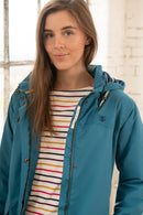 Iona Hooded Jacket - Deep Teal