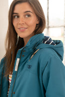 Iona Hooded Jacket - Deep Teal