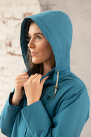 Iona Hooded Jacket - Deep Teal
