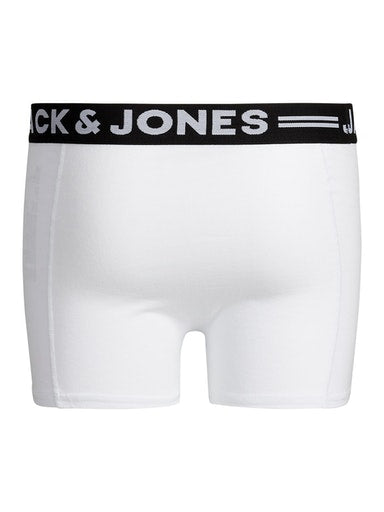 3 Pack Sense Boxer - Grey/black/white