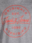 Big Chest Tee - Light Grey Melange