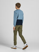 Field Crew Neck Sweater - China Blue