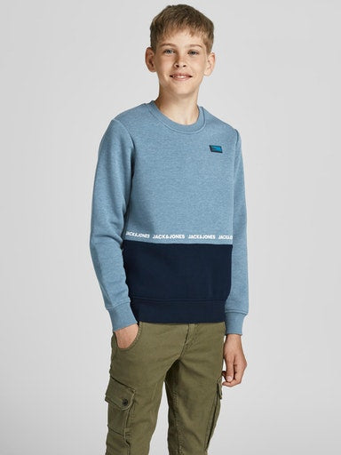 Field Crew Neck Sweater - China Blue