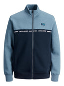 Field High Neck Sweater - China Blue