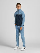 Field High Neck Sweater - China Blue