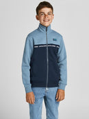 Field High Neck Sweater - China Blue