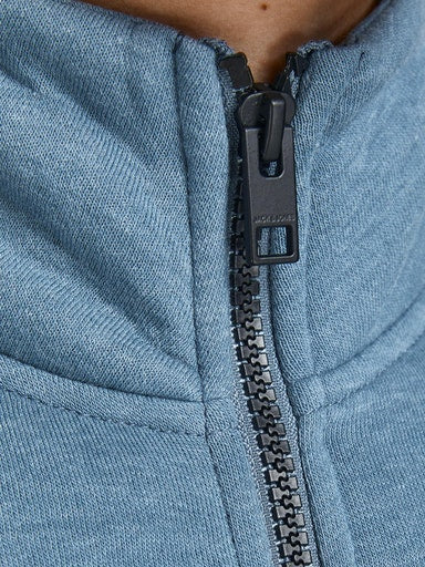 Field High Neck Sweater - China Blue