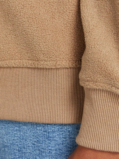 Classic 1/2 Zip Sweater - Tannin