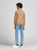 Classic 1/2 Zip Sweater - Tannin