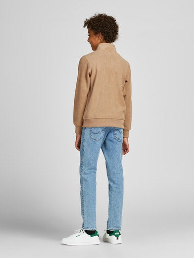 Classic 1/2 Zip Sweater - Tannin