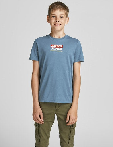 Field Logo T-shirt - China Blue