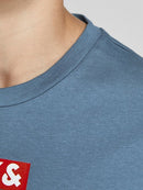 Field Logo T-shirt - China Blue