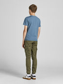 Field Logo T-shirt - China Blue