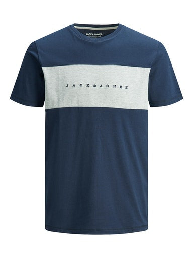 Copenhagen Blocking T-shirt - Navy Blazer