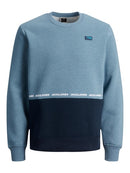 Field Crew Neck Sweater - China Blue