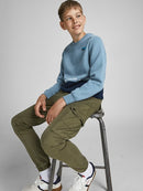 Field Crew Neck Sweater - China Blue