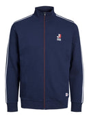 Logan Zipped Sweatshirt - Navy Blazer