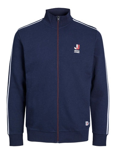 Logan Zipped Sweatshirt - Navy Blazer