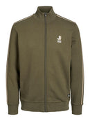 Logan Zipped Sweatshirt - Forest Night