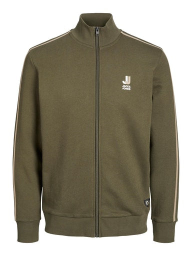 Logan Zipped Sweatshirt - Forest Night
