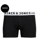 3 Pack Sense Boxer - Black