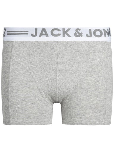 3 Pack Sense Boxer - Grey/black/white