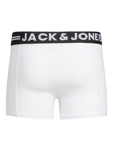 3 Pack Sense Boxer - Grey/black/white