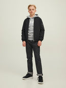 Comrade Logo Hoodie - Light Grey Melange