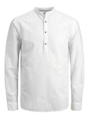 Summer Half Planket Shirt - White