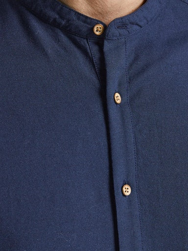 Summer Half Planket Shirt - Navy Blazer