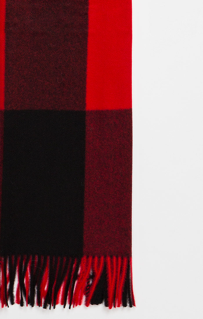 Jana Scarf - Red/black