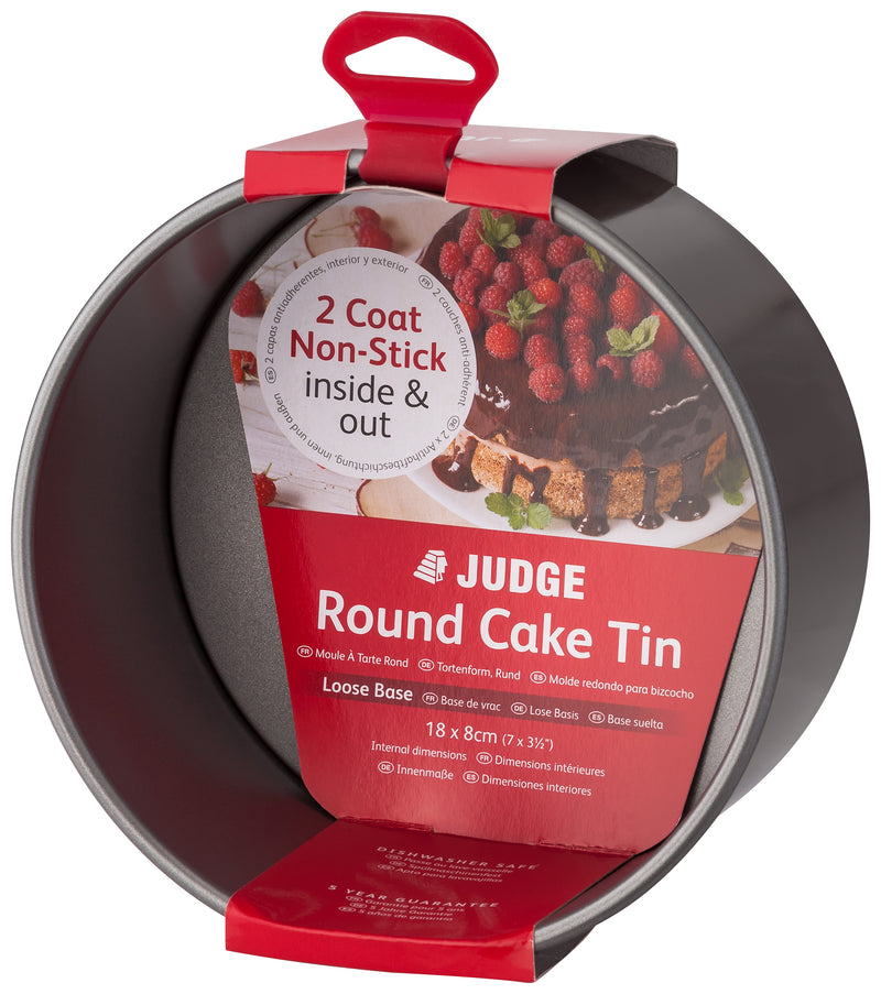 7 Round Cake Tin with Loose Base